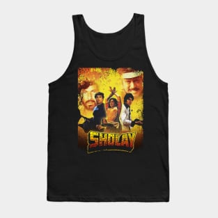 Sholays The Legendary Bollywood Western Tank Top